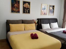 Teega Cozy 2 Guests 35th floor WI-FI City View, beach rental in Nusajaya