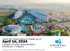 Crystal Admiral Resort Suites & Spa - Ultimate All Inclusive, ξενοδοχείο σε Kızılot