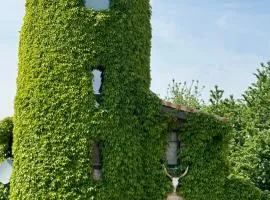 Turm auf altem Bauernhof