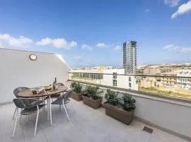 New modern Penthouse with sunny terrace