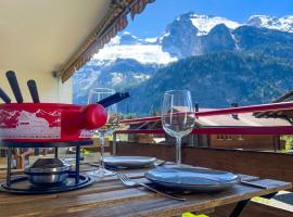 Swiss Alps Lodge, chalet à Kandersteg