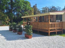비아레조에 위치한 호텔 Mobile home Viareggio - including airco- Camping Paradiso - G008
