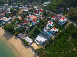 mona seaview pool villa beach front AoYon Beach, villa en Ban Ao Makham