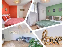 LE TOLOSANA - Appartement 4 personnes - Centre WiFi Cosy, apartamento em Saint-Gilles