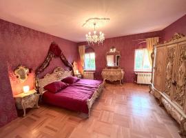 280qm Luxus Suite im Schloss Cotta, viešbutis mieste Dohma