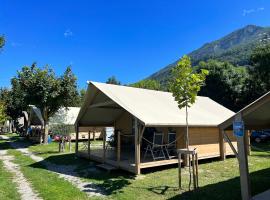 Glamping Camping Rivabella, luksuslik telkimispaik sihtkohas Lecco