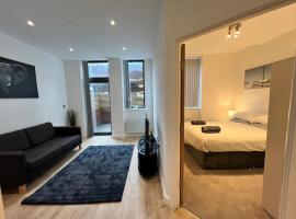 Luxury 1 Bed Apartment, Redhill (London & Gatwick), viešbutis mieste Redhilis