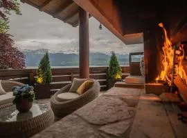 Lakeside Chalet with Panorama View