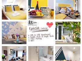 Epicsa - Family & Corporate Stay MEWS APARTMENTS with FREE parking, מלון בקיימברידג'