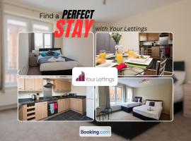 Luxury 6 Bedroom Contractor House By Your Lettings Short Lets & Serviced Accommodation Peterborough With Free WiFi, vacation home in Peterborough