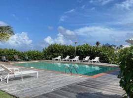 Appartement en résidence avec terrasse, piscine, hotel en Oyster Pond