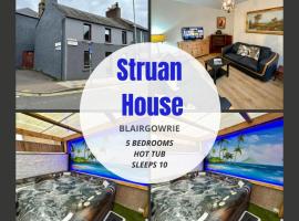 Struan House, hotel with jacuzzis in Blairgowrie