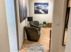 Luxury studio with balcony, Luxushotel in Reykjavík