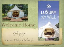 Yurt -G- on Arkansas River Glamping and Breakfast, tented camp en Buena Vista