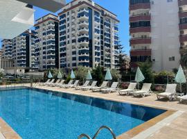 SA Apartments! 1bd Flat 300m to the Beach, hotel com spa em Alanya