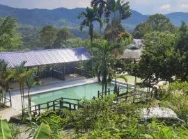 Panorama at DPuncakLui Chalet