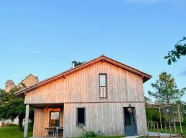 Lodge Evasion fleurie proche St Emilion, povoljni hotel u gradu Guillac