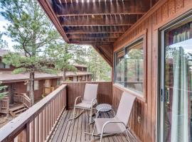 Walk to Chair Lift Angel Fire Condo with Mtn Views, ξενοδοχείο σε Angel Fire