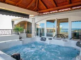 Luxury residence Nea with jacuzzi and sea view