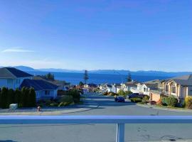 180 Degree ocean view home, hótel í Nanaimo