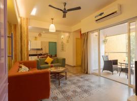 Lumina - 2bhk apartment - Anjuna, Goa, מלון באנג'ונה