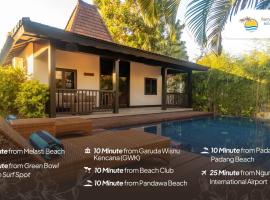 Surya Melasti Exclusive Beach Villa by Sajiwa, hotel in Ungasan