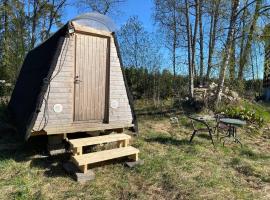 Niiralan Tila : Skyview Cabin, glamping site in Pahajoki