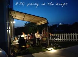1棟貸切BBQ可 本格ダーツ かき氷機 Villa上条