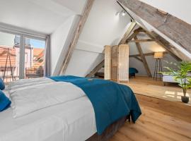 LiT LiVING Grünstadt - Luxury- style Boutique Apartments, hotell sihtkohas Grünstadt