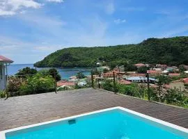Villa de 3 chambres avec piscine privee jardin clos et wifi a Les Anses d'Arlet a 1 km de la plage