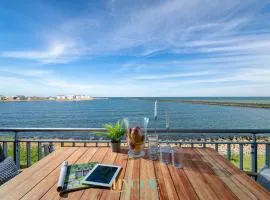 Hygge Lodge 18 Meerblick am Strand