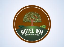 Hotel WM, hotel com estacionamento em Teresina de Goias