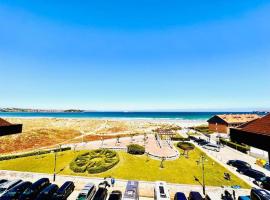 소모에 위치한 호텔 Somo, Atico en primera linea de playa y surf