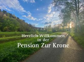 Frühstückspension Zur Krone, hotel v destinaci Bad Endbach
