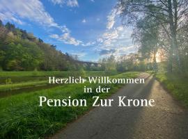 바트엔드바흐에 위치한 호텔 Frühstückspension Zur Krone