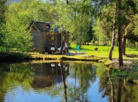 Insolite Tiny House S&eacute;r&eacute;nit&eacute; Bien &Ecirc;tre, mini casa em Ban-sur-Meurthe-Clefcy