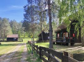 Domek u Rybaka na Mazurach z basenem, hotel in Guzowy Piec