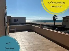 Maison toute équipée vue mer