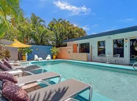 GAYClothing optional Pool retreat men only w private Courtyard