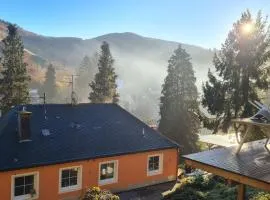 Waldhaus zum gechillten Hirsch in der Natur, bei der Moseltherme Traben-Trarbach