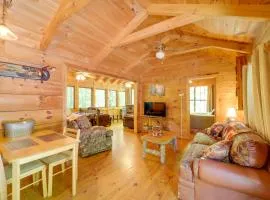 All-Season Sunroom and Hot Tub Marion Cabin Retreat