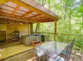 Hot Tub and On-Site Trails Secluded Marion Cabin