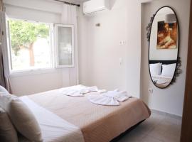 Aegean Front Gem Stylish Home, family hotel in Samos