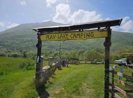 Plav Lake Camping, campsite in Plav