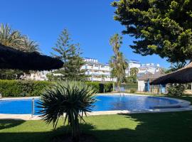 Apartamento en Costa Ballena, Urb. Playa Ballena, golfhotel in Cádiz