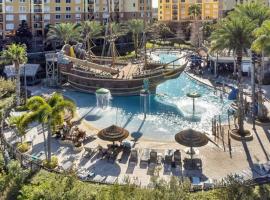 Pirate Ship Resort Condo, teenindusega apartement Orlandos