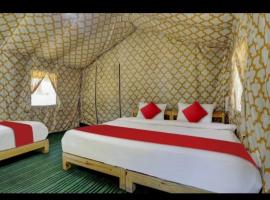 The Wolf Adventure Camp, luxury tent in Bijni