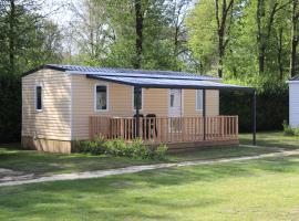 Lodge geschikt voor 6 personen, campingplads i Wijster