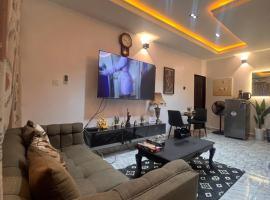 LUXE Apartment at Wuse WI-FI 247 Power, Netflix, YouTube, Airplay, DStv, hotel en Abuja
