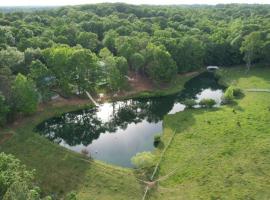 Countryside Getaway Green Dome/serenefarm retreat, Zelt-Lodge in Snow Camp